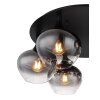 Globo MAXY Deckenleuchte Schwarz, 6-flammig