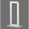 Leuchten Direkt FELIX60 Tischleuchte LED Stahl gebürstet, 2-flammig, Fernbedienung, Farbwechsler