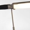 Steinhauer Turound Tischleuchte LED Stahl gebürstet, 1-flammig