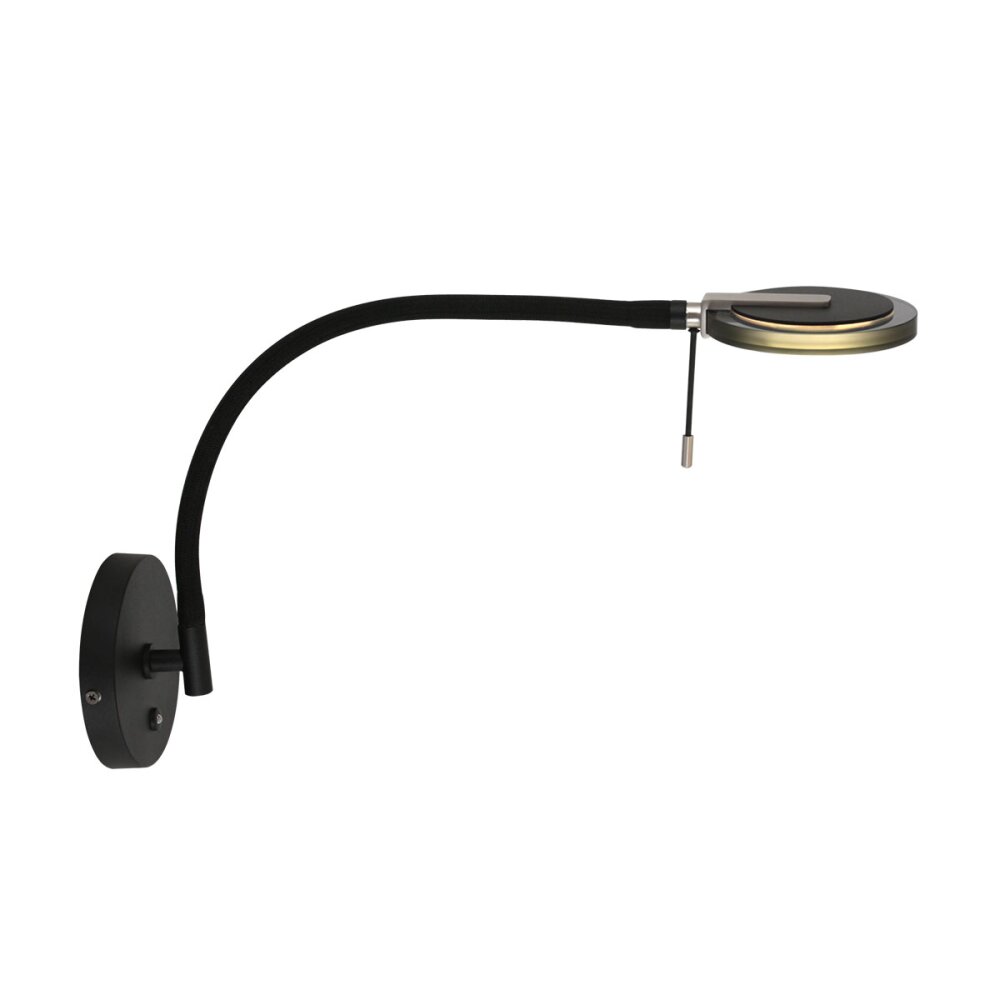 Steinhauer Turound Wandleuchte LED Schwarz, 1-flammig main product photo