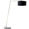 Brilliant Annice Stehlampe Gold, Schwarz, 1-flammig