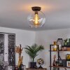Koyoto Deckenleuchte Glas 25 cm Klar, 1-flammig