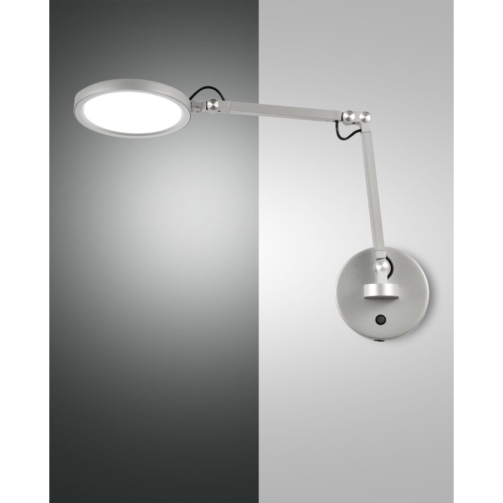 Fabas Luce Regina Wandleuchte LED Aluminium, 1-flammig main product photo