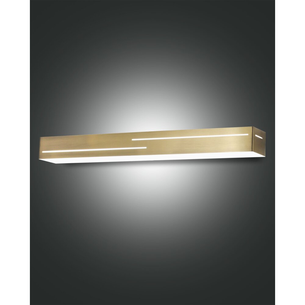 Fabas Luce Banny Wandleuchte LED Messing, 1-flammig