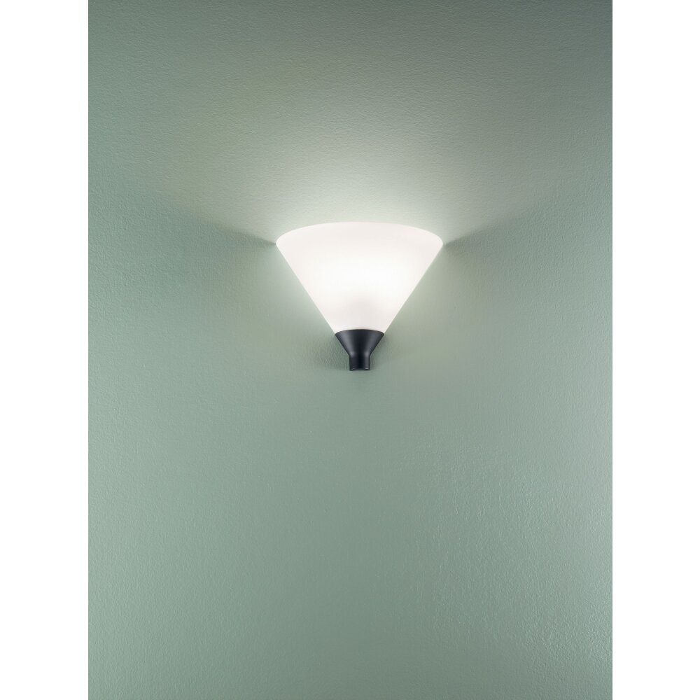 Fabas Luce Vincent Wandleuchte Schwarz, 1-flammig main product photo