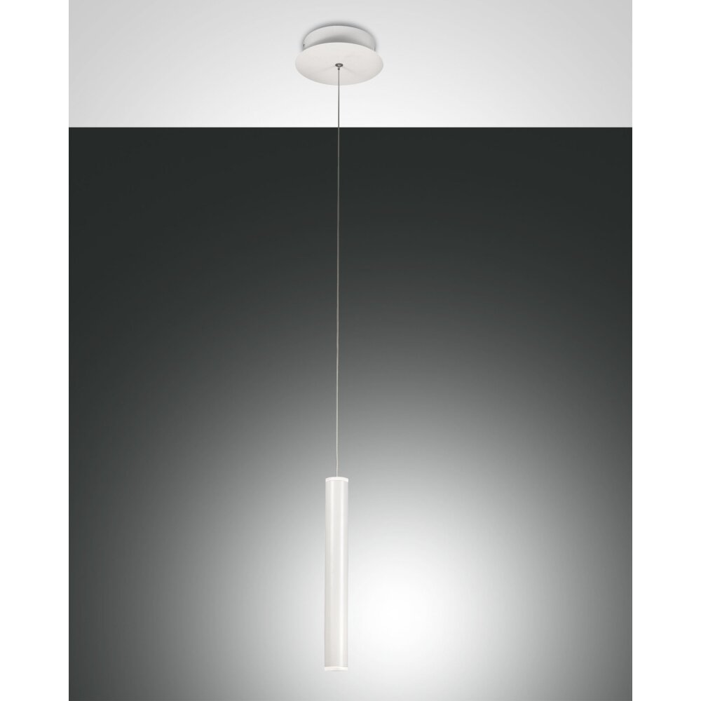 Fabas Luce Prado Pendelleuchte LED Weiß, 1-flammig main product photo