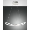 Fabas Luce Tirreno Pendelleuchte LED Weiß, 1-flammig