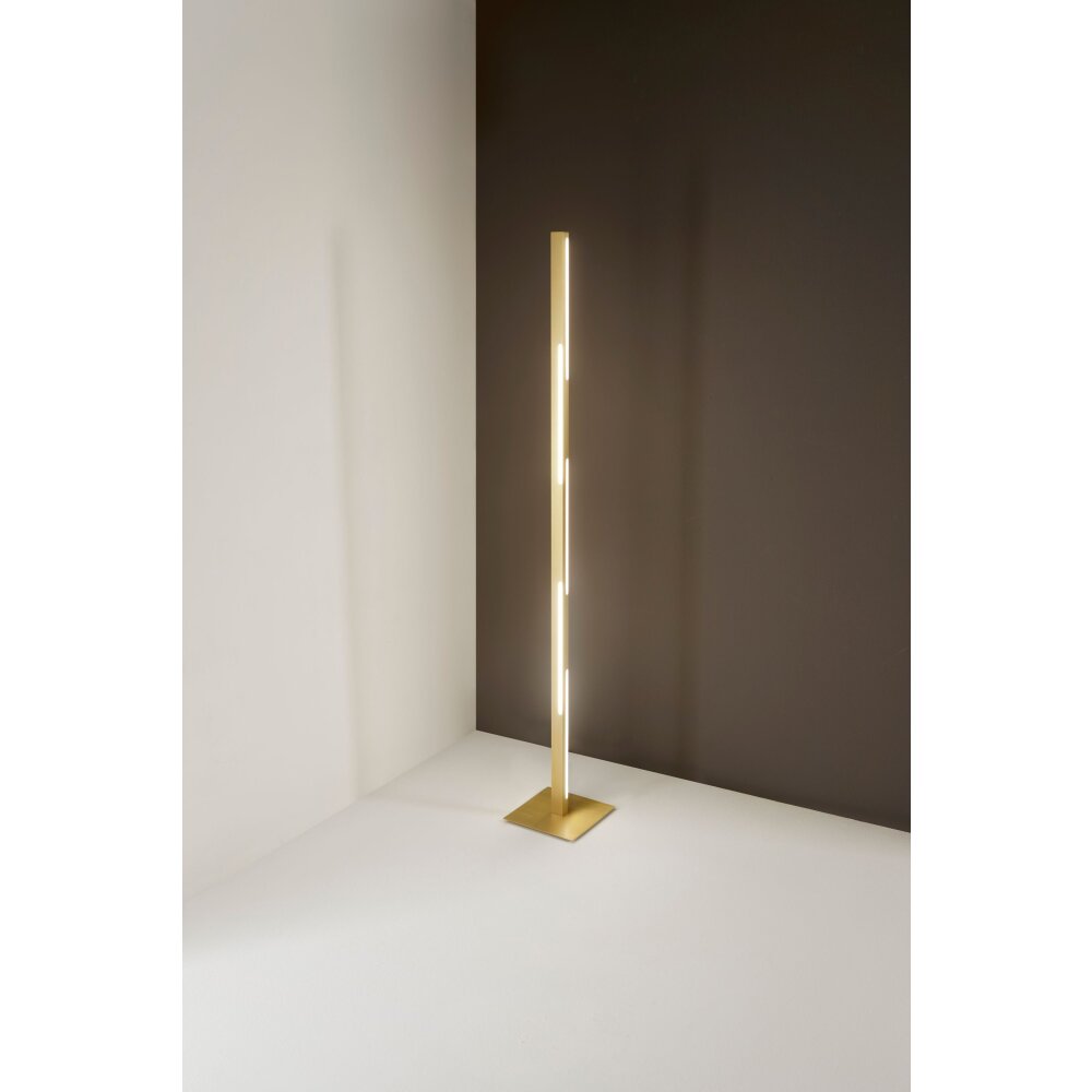 Fabas Luce Ling Stehleuchte LED Messing, 1-flammig main product photo