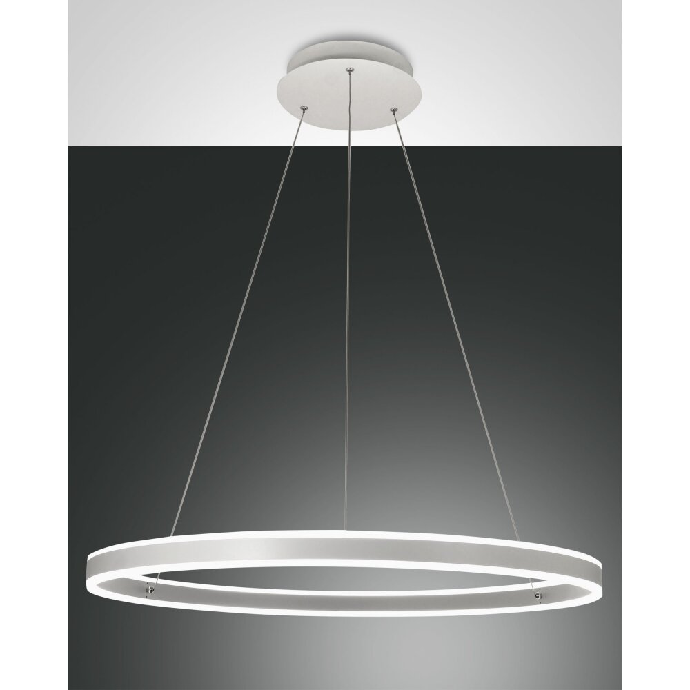 Fabas Luce Palau Pendelleuchte LED Weiß, 1-flammig main product photo