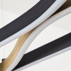 Serlande Pendelleuchte Gold, Schwarz, 1-flammig