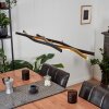 Serlande Pendelleuchte Gold, Schwarz, 1-flammig