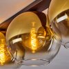 Koyoto Deckenleuchte Glas 30 cm Gold, Klar, 4-flammig