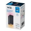 Philips WiZ Up&Down Wandleuchte LED Schwarz, 2-flammig, Farbwechsler