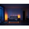 Philips Hue Gradient Signe Oak Tischleuchte LED Naturfarben, Weiß, 1-flammig