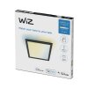 Philips WiZ  Deckenpanel LED Schwarz, 1-flammig
