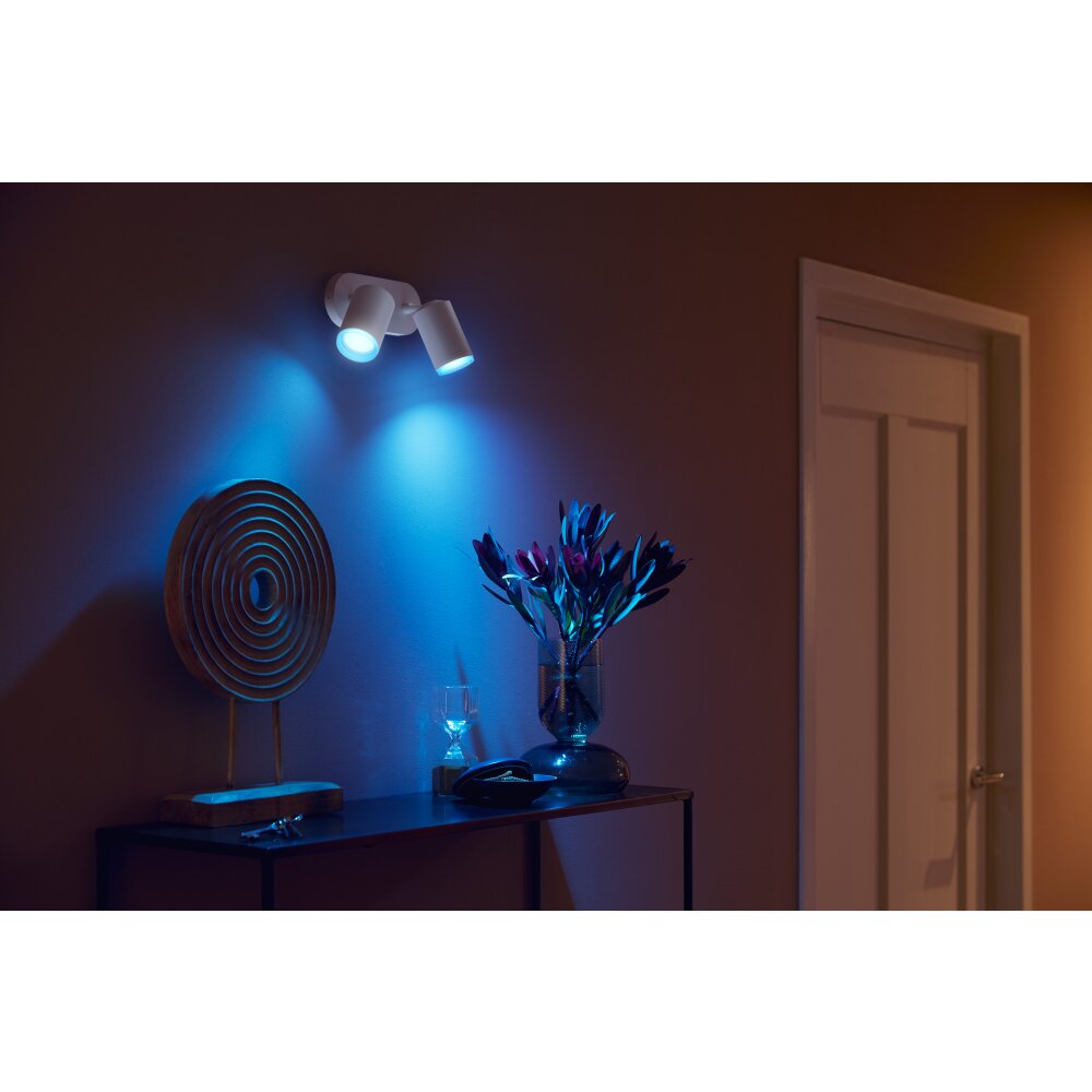 Philips Hue Fugato Deckenleuchte LED Weiß, 2-flammig, Farbwechsler main product photo