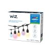 Philips WiZ String Lights Lichterkette LED Schwarz, 1-flammig, Farbwechsler