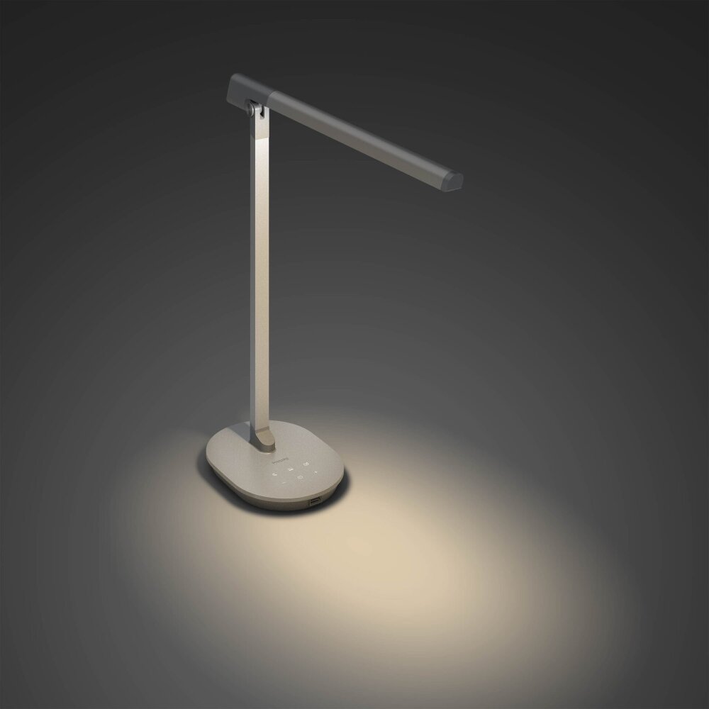 Philips Sword Tischleuchte LED Grau, 1-flammig main product photo