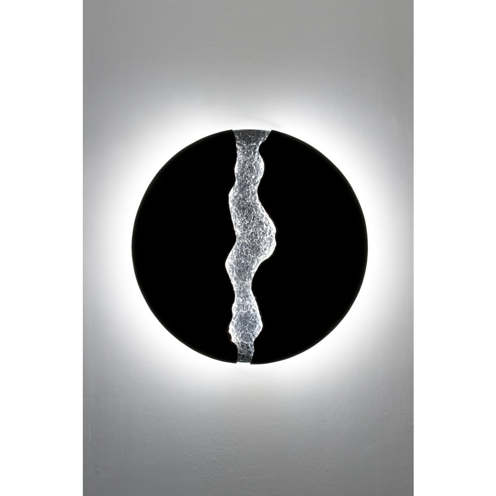 Holländer LAVA Wandleuchte LED Braun, Schwarz, Silber, 3-flammig main product photo