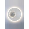 Holländer LUNA Wandleuchte LED Silber, Weiß, 2-flammig
