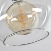 Koyoto Deckenleuchte Glas 25 cm Klar, 3-flammig
