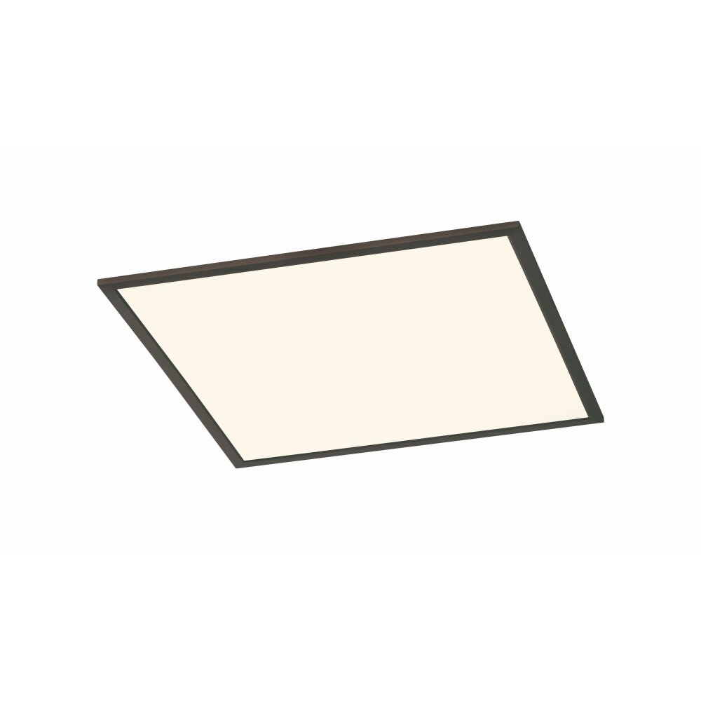 Trio Phoenix Deckenpanel LED Schwarz, Weiß, 1-flammig main product photo