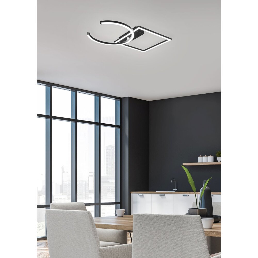 Reality Pivot Deckenleuchte LED Schwarz, 1-flammig main product photo