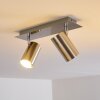 Zuoz Deckenleuchte Nickel-Matt, 2-flammig