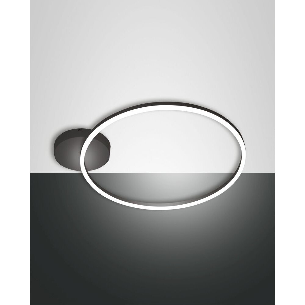 Fabas Luce Giotto Deckenleuchte LED Schwarz, 1-flammig main product photo