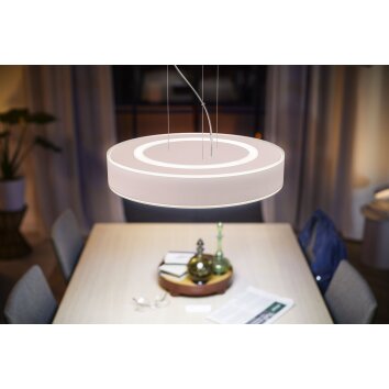 Philips Hue Enrave Pendelleuchte LED Weiß, 1-flammig, Fernbedienung