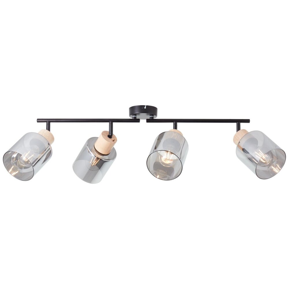 Brilliant Weald Deckenleuchte Schwarz, 4-flammig main product photo