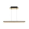 Luce Design Solaris Pendelleuchte LED Gold, Schwarz, 1-flammig