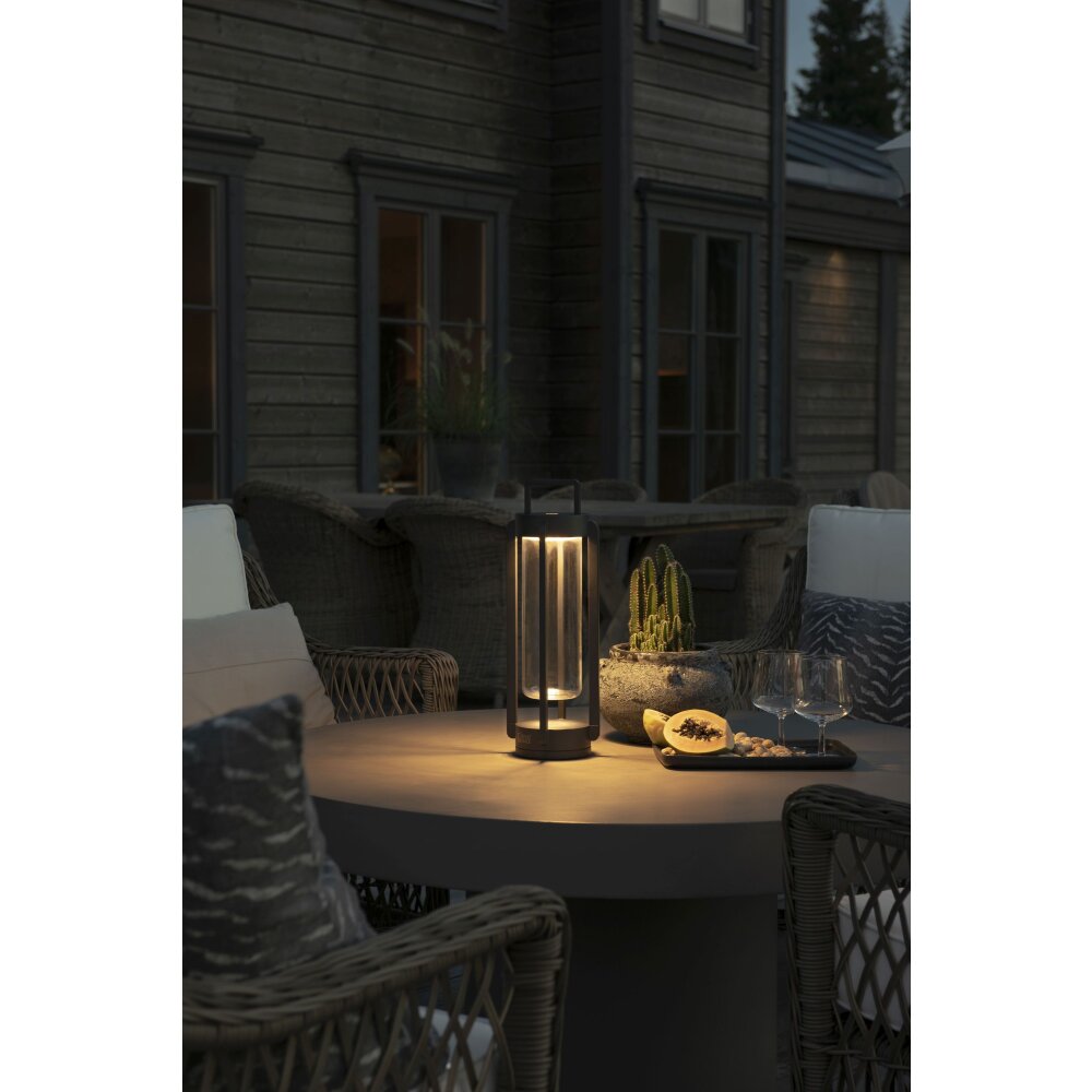 Konstsmide Otranto Außentischleuchte LED Schwarz, 1-flammig main product photo