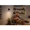 Philips Hue Buckram Deckenleuchte LED Schwarz, 1-flammig, Fernbedienung