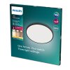 Philips Superslim CL550 Deckenpanel LED Schwarz, 1-flammig