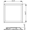 Philips Touch SceneSwitch Deckenpanel LED Weiß, 1-flammig