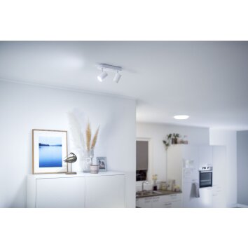 Philips WiZ IMAGEO Deckenleuchte LED Weiß, 2-flammig