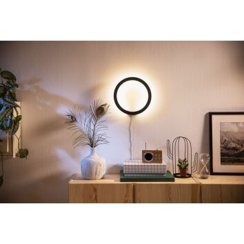 Philips Hue Sana Wandleuchte LED Schwarz, 1-flammig, Farbwechsler