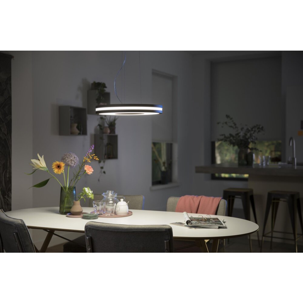 Philips Hue Being Pendelleuchte LED Schwarz, 1-flammig, Fernbedienung main product photo