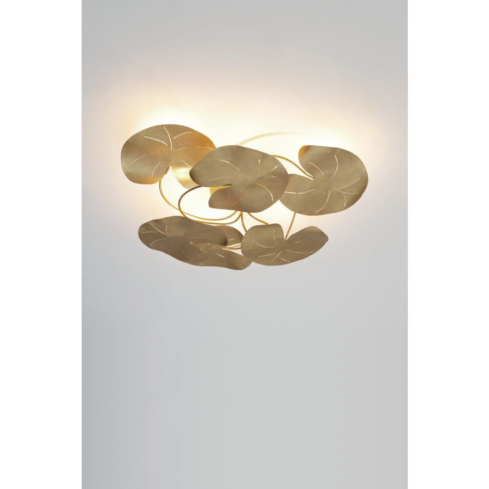 Holländer CONTROVERSIA Deckenleuchten LED Gold, 6-flammig main product photo