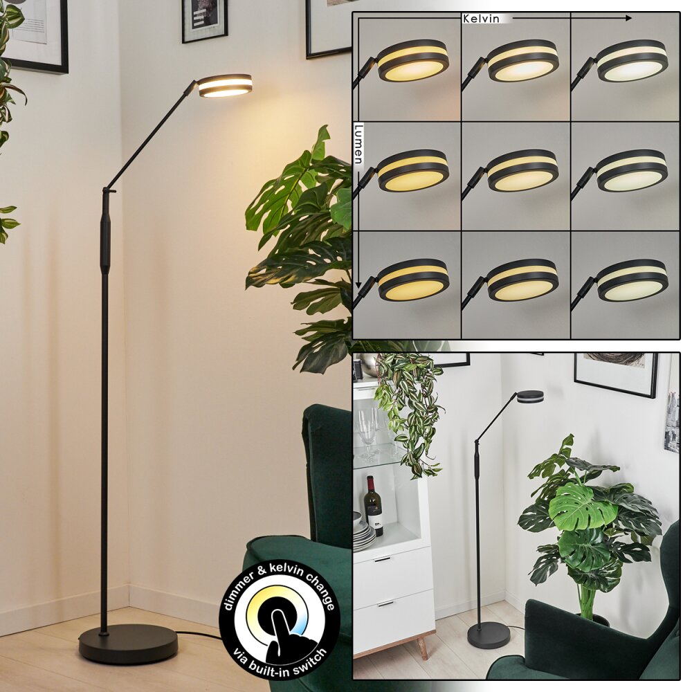 Huallilemu Stehleuchte LED Anthrazit, 1-flammig main product photo