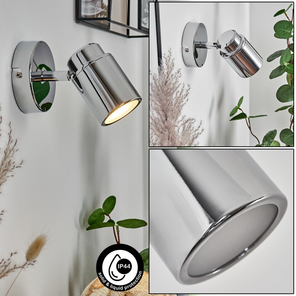 Douarnenez Wandleuchte Chrom, 1-flammig main product photo