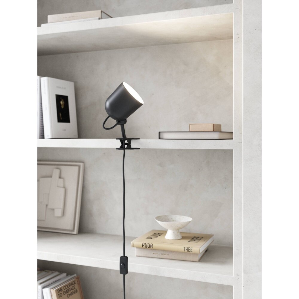 Design For The People by Nordlux ANGLE Klemmleuchte Schwarz, 1-flammig main product photo