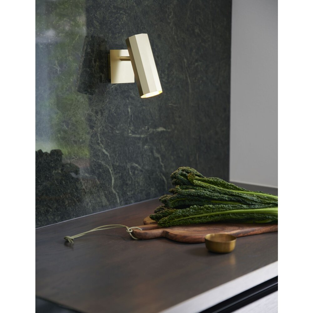 Nordlux ALANIS Wandleuchte Messing, 1-flammig main product photo