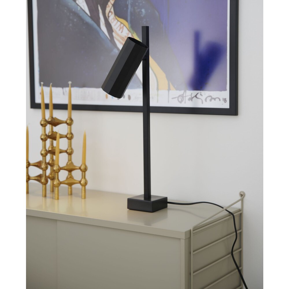 Nordlux ALANIS Tischleuchte Schwarz, 1-flammig main product photo