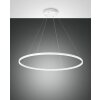 Fabas Luce Giotto Pendelleuchte LED Weiß, 1-flammig