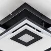 Serzedelo Deckenleuchte LED Schwarz, 1-flammig