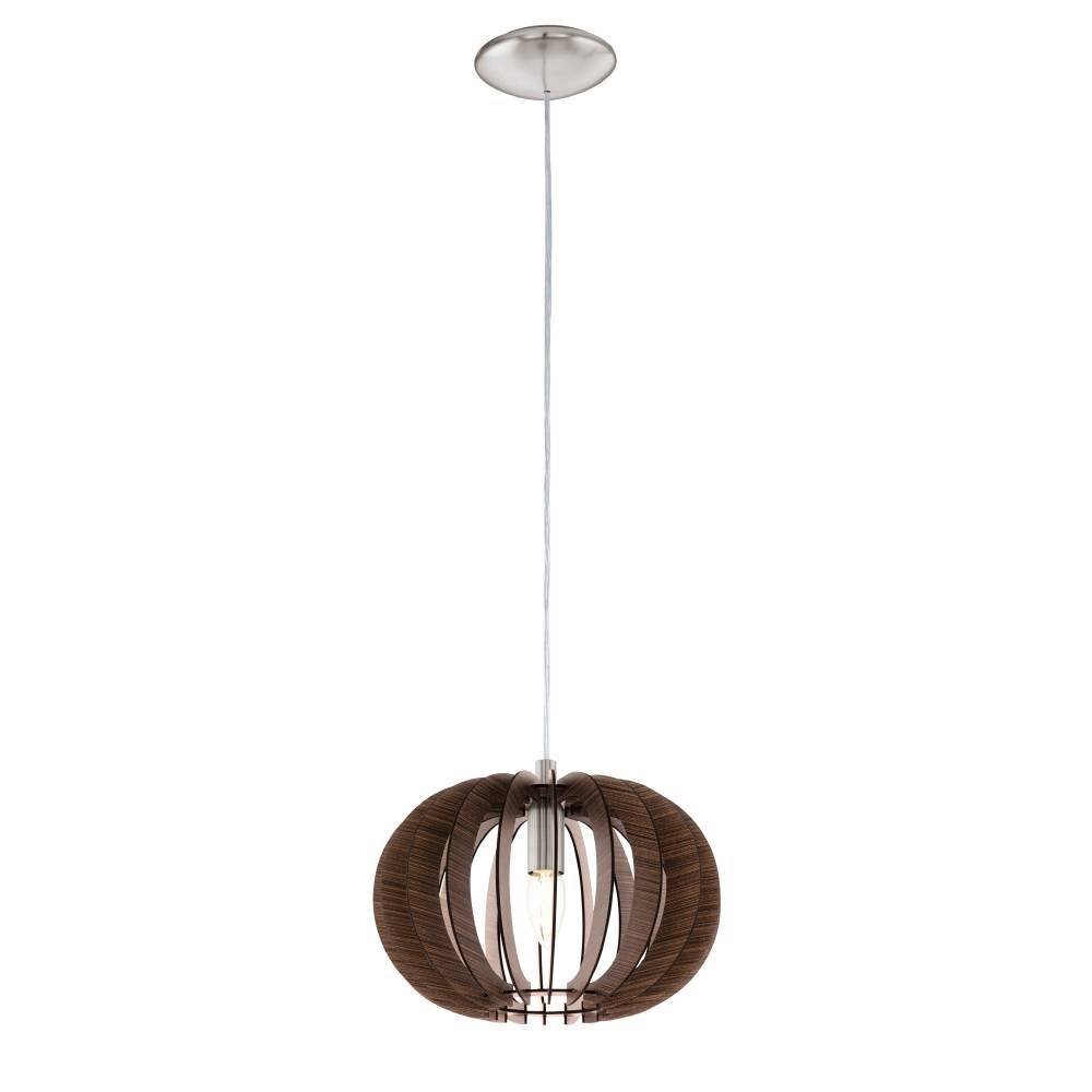 Eglo Leuchten STELLATO Pendelleuchte Nickel-Matt, 1-flammig main product photo