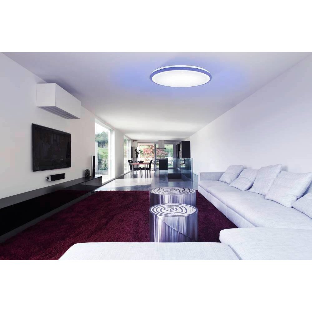 Eglo Leuchten LIPARI Deckenpanel LED Weiß, 2-flammig, Fernbedienung main product photo