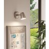 Eglo Leuchten TRAVALE Wandleuchte LED Nickel-Matt, 1-flammig